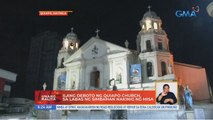Ilang deboto ng Quiapo Church, sa labas ng simbahan nakinig ng misa | UB