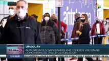 Uruguay superó el 70% de la población vacunada contra la Covid-19