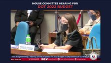 House committee hearing for DOT 2022 budget