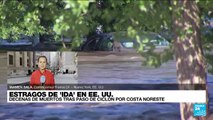 Informe desde Nueva York: cifra de muertos por inundaciones podría seguir aumentando