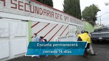 A 3 días del inicio de clases, cierran secundaria en Edomex por caso sospechoso de Covid