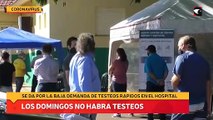 Por la baja demanda, el centro de testeo rápido de Posadas atenderá de lunes a sábados