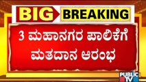 Voting For Hubballi-Dharwad, Belagavi and Kalaburagi City Corporation Election Begins