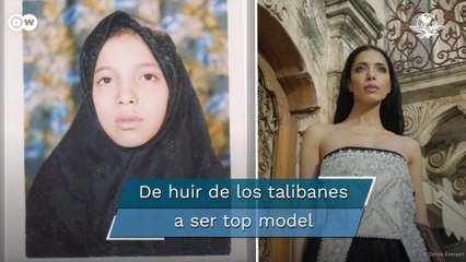 Zohre, la niña que huyó de los talibanes y que ahora es una Top Model