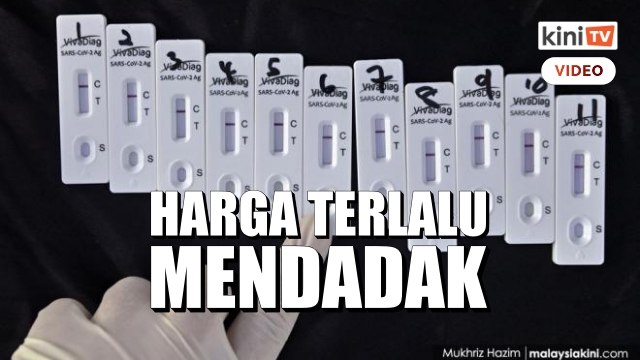 Harga siling kit ujian kendiri tak dibincang, terlalu mendadak - MPS