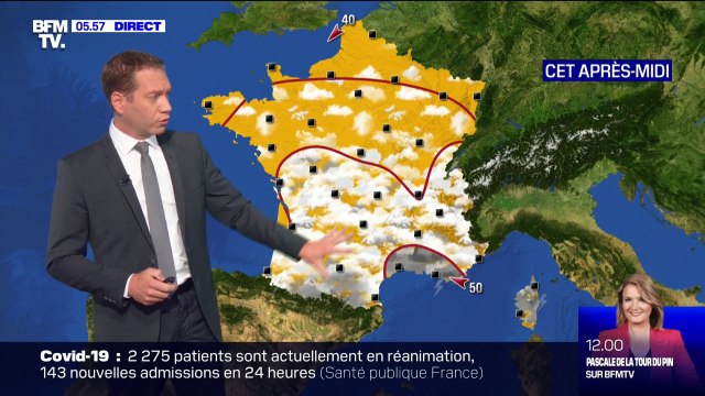 Ce vendredi s'annonce très ensoleillé au Nord, beaucoup plus couvert et orageux au Sud