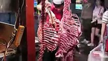 Xi'an China Street Food - Lamb Shish Kebabs