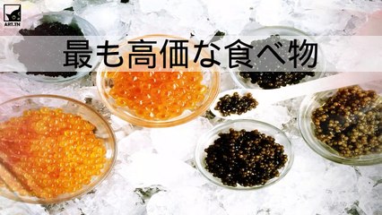 世界で最も高価な食べ物
