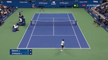 Un smash timide... mais un rallye de 24 coups (tout de même) gagné par Djokovic