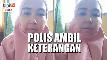 Polis ambil keterangan pemimpin kumpulan PMYT, Sittah Annuar