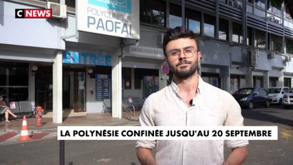 Covid : la Polynésie confinée jusqu'au 20 septembre