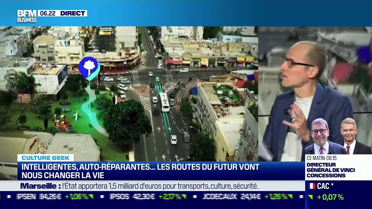 Culture Geek : Intelligentes, auto-dérapantes, auto-réparatrices... les routes du futur vont nous changer la vie, par Anthony Morel - 03/09