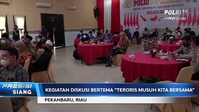 Divhumas Polri Gelar FGD Kontra Radikal Terorisme di Pekanbaru