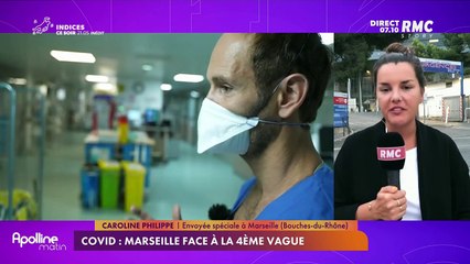 En prise direct : Covid, Marseille face à la 4ème vague - 03/09