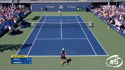 Réussite et main soyeuse de Iga Swiatek, Opelka en mode toupie : le top 5 de jeudi