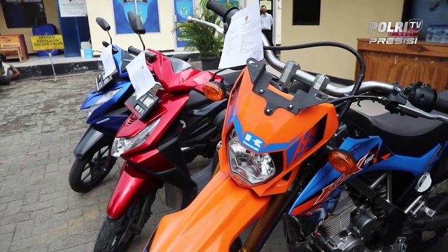 Polsek Cikupa Polresta Tangerang Amankan Empat Orang Pelaku Curanmor