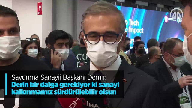 Savunma Sanayii Başkanı Demir: Derin bir dalga gerekiyor ki sanayi kalkınmamız sürdürülebilir olsun
