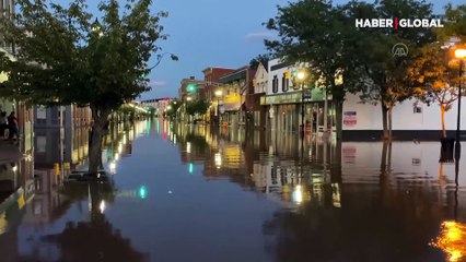 ABD'yi sağanak vurdu! Can kayıpları artıyor