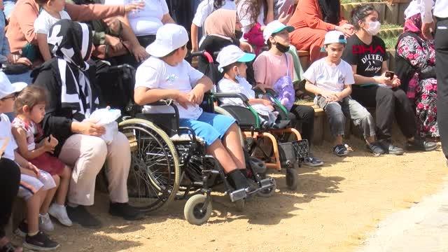 İSTANBUL-YAZ SPOR OKULUNDA YETİŞEN ÇOCUKLAR, YETENEKLERİNİ SERGİLEDİ