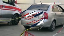 Akaryakıt istasyonunda park halindeki aracında ölü bulundu