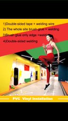 4 different styles to install the PVC vinyl