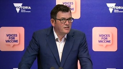 Vic. Premier urges over 60s not to wait for Pfizer