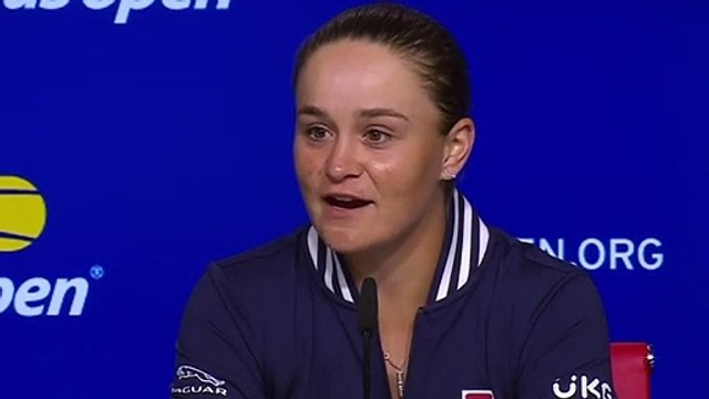 US Open 2021 - Ashleigh Barty on storm Ida : it was pretty devastating last night from everything that I heard, and obviously keeping it on the radar when the rain did hit Manhattan