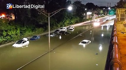 El huracán 'Ida' deja Nueva York inundada