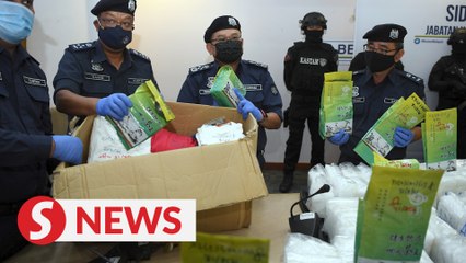 Customs Dept seizes RM14.4mil of methamphetamine at KLIA