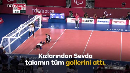 Altınoluk ailesinin 'golbol' gururu