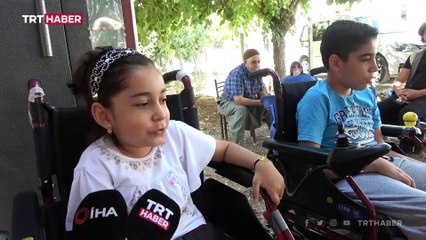 SMA hastası kardeşlere gönüllülerden yardım eli