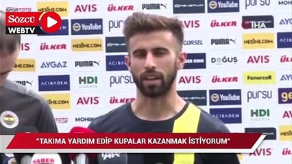 Diego Rossi: "Takıma yardım edip kupalar kazanmak istiyorum"