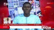 Point Covid de ce 03 Septembre avec Dr Mamadou Ndiaye, Directeur de la prévention