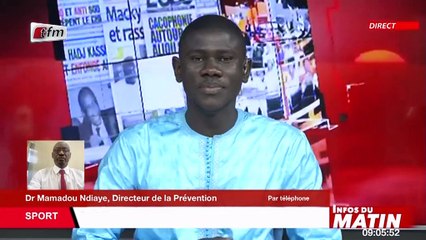 Point Covid de ce 03 Septembre avec Dr Mamadou Ndiaye, Directeur de la prévention