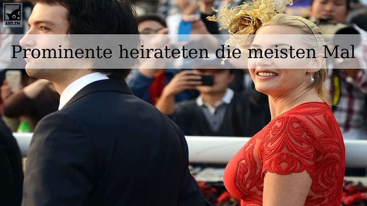 6 Prominente, die die meisten Male verheiratet waren