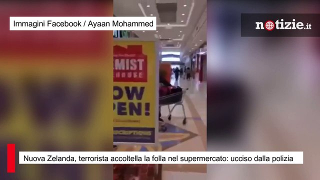 Nuova Zelanda, terrorista accoltella sei persone in un supermercato: ucciso dalla polizia