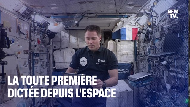 La toute première dictée organisée depuis l'espace et lue par Thomas Pesquet se déroulera ce dimanche