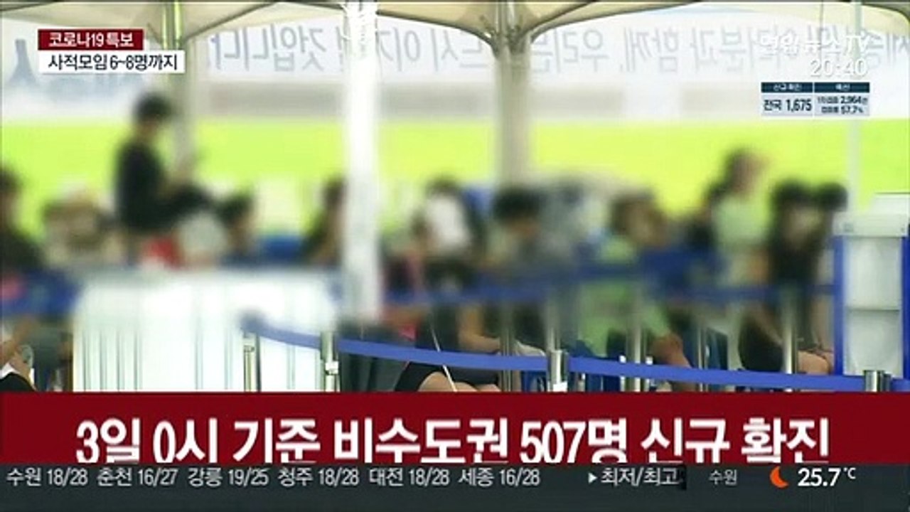 비수도권 500명대 확진…부산·전주 거리두기 완화