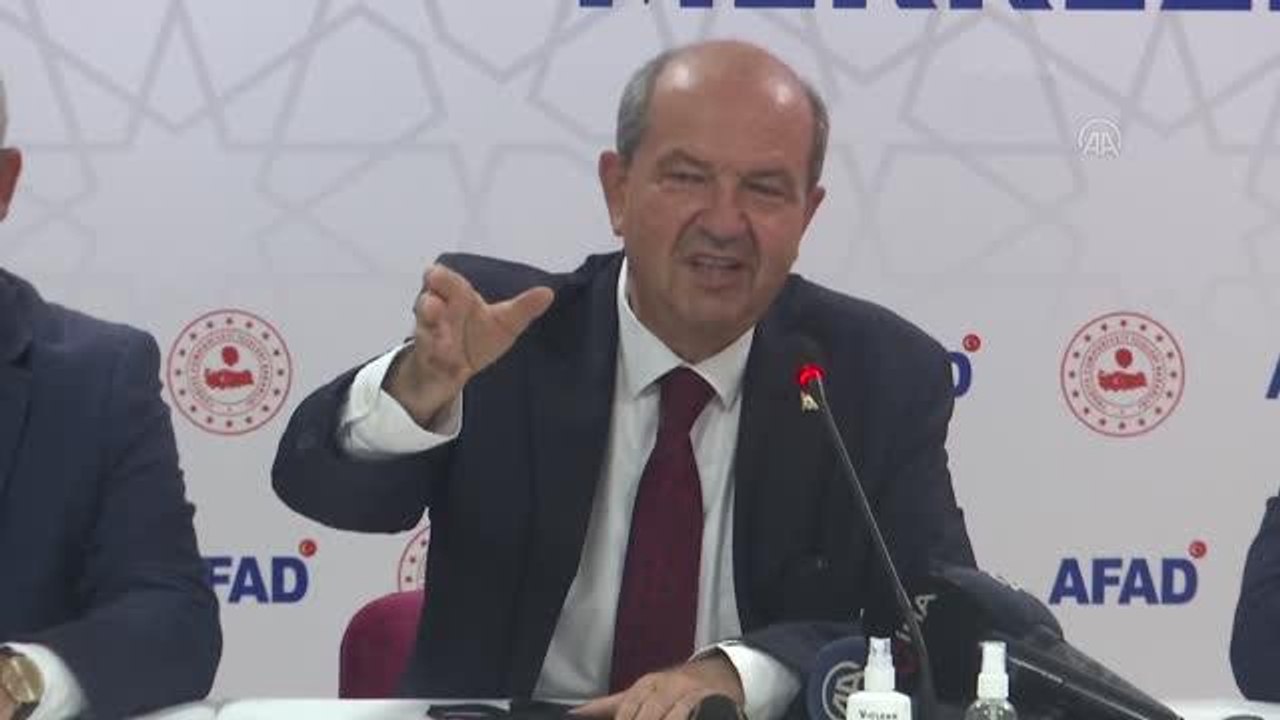 KASTAMONU - KKTC Cumhurbaşkanı Tatar'dan, sel felaketinin yaşandığı Bozkurt'a "geçmiş olsun" ziyareti