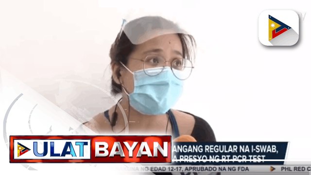PRC, babawasan ng 25% ang dating presyo ng swab at saliva test simula bukas