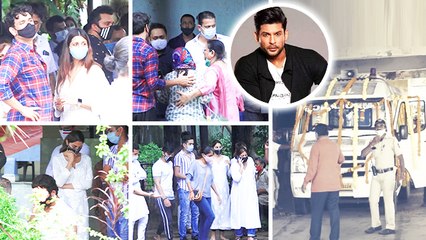 Siddharth Shukla's Heart Breaking Last Rites, From Home To Crematorium