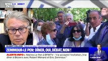 Gilbert Collard estime que le dîner entre Éric Zemmour et Marine Le Pen est 