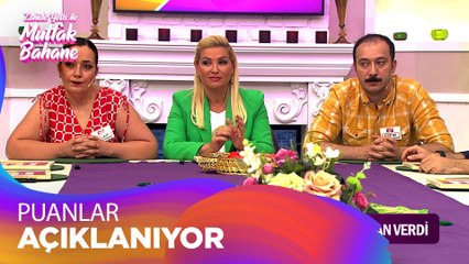 Özlem ve Fatih'in puanları açıklanıyor - Zahide Yetiş ile Mutfak Bahane 3 Eylül 2021