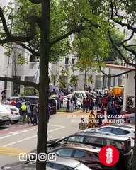 FUNERAL AT JURONG WEST WITH OVER 200 PEOPLE