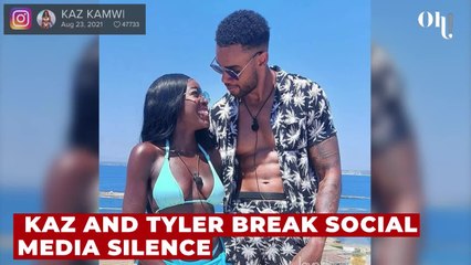 Love Island’s Kaz and Tyler finally update fans on their relationship