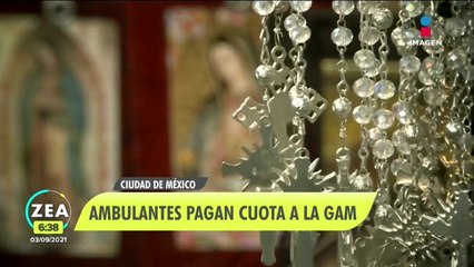 Download Video: Ambulantes de la Basílica de Guadalupe pagan cuotas a la GAM