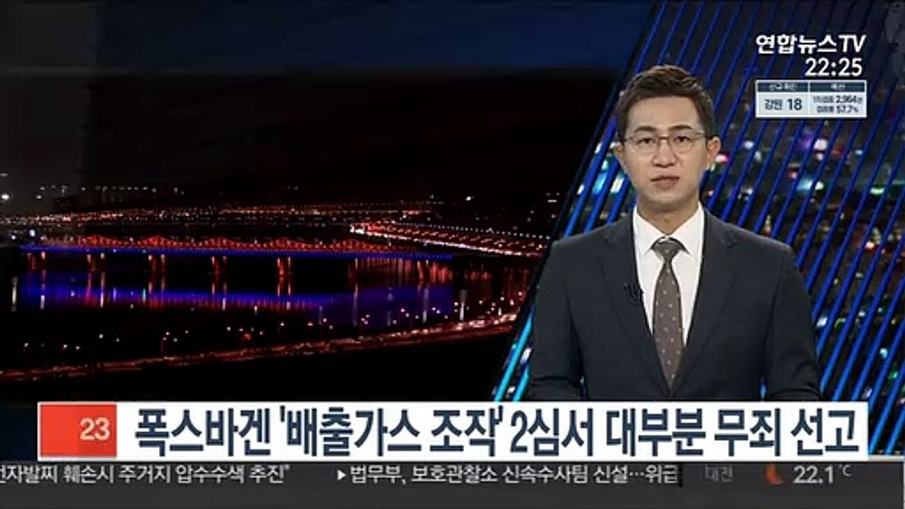 폭스바겐 '배출가스 조작' 2심서 대부분 무죄 선고