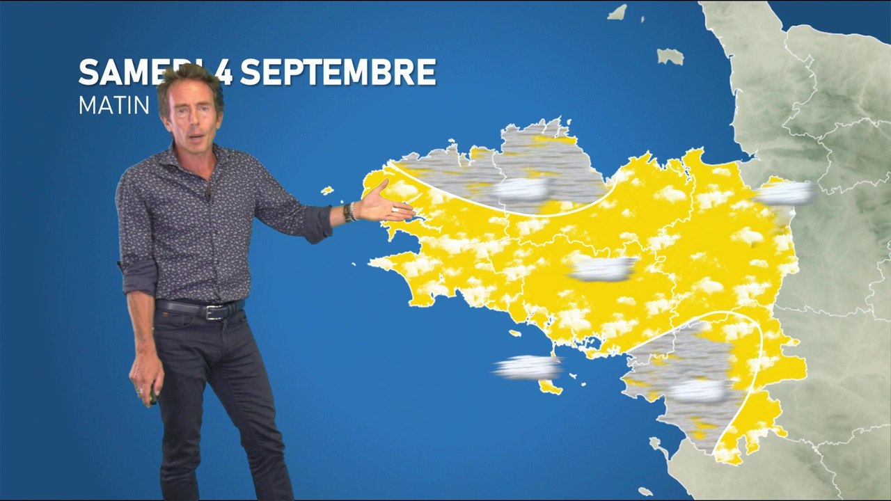 Bulletin météo pour le samedi 4 septembre