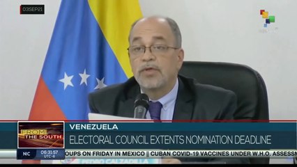 Venezuela: Election registration deadline extended by 24 hours