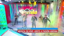 José José  ganador de “Yo me llamo” estuvo en la Revista con su grupo folclórico Pasión Andina